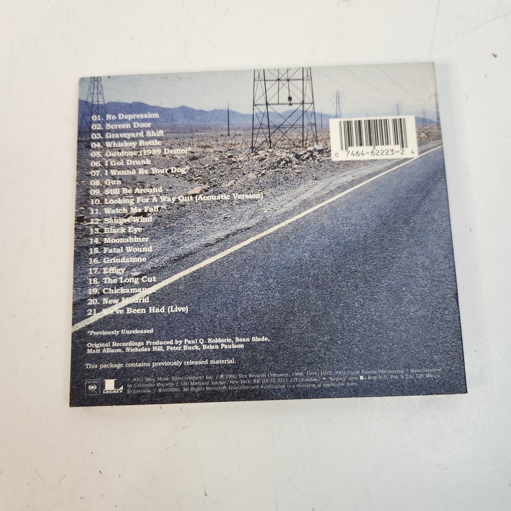 83/93: an Anthology by Uncle Tupelo (CD, 2002) 21 Tracks‎ Legacy - Picture 2 of 4